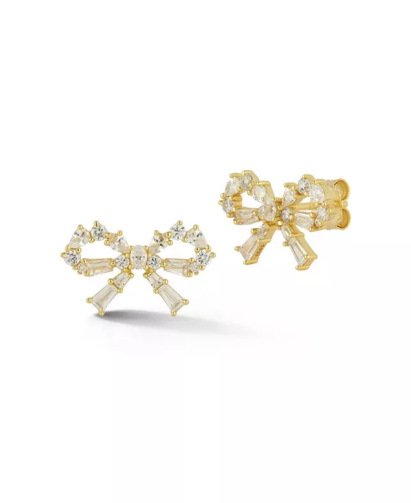 

Серьги-Гвоздики из стерлингового серебра Rachel Zoe, gold