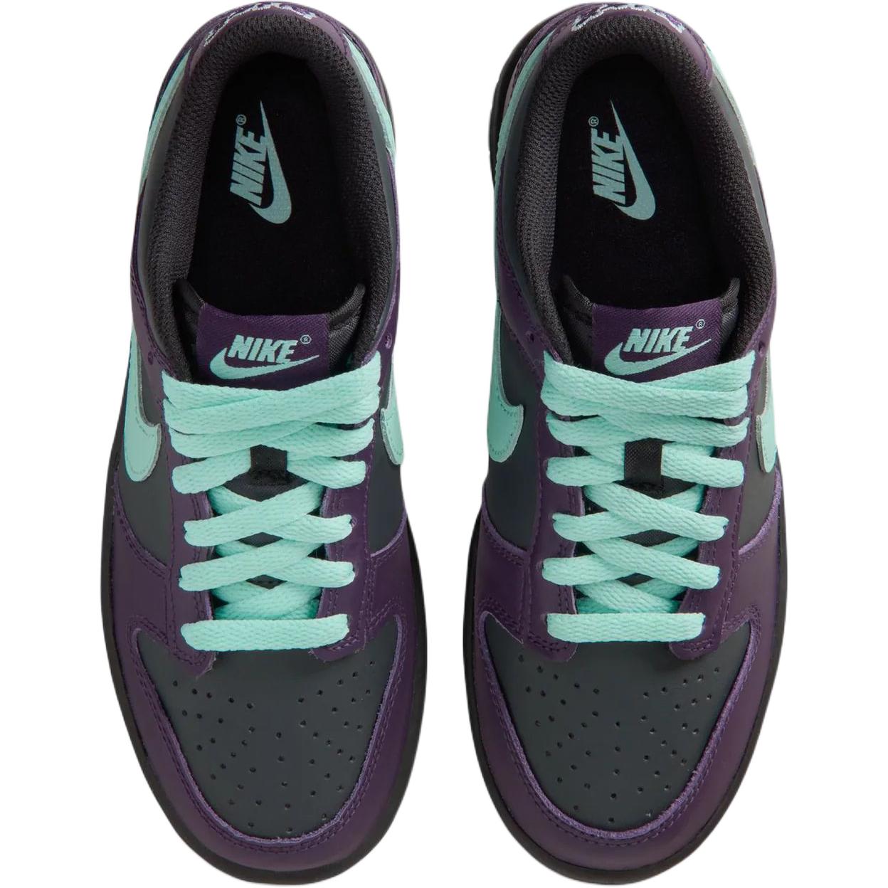 Кроссовки Dunk Low top Kids' Skateboarding Shoes Smoke Gray Unisex Nike, серый — фото 4