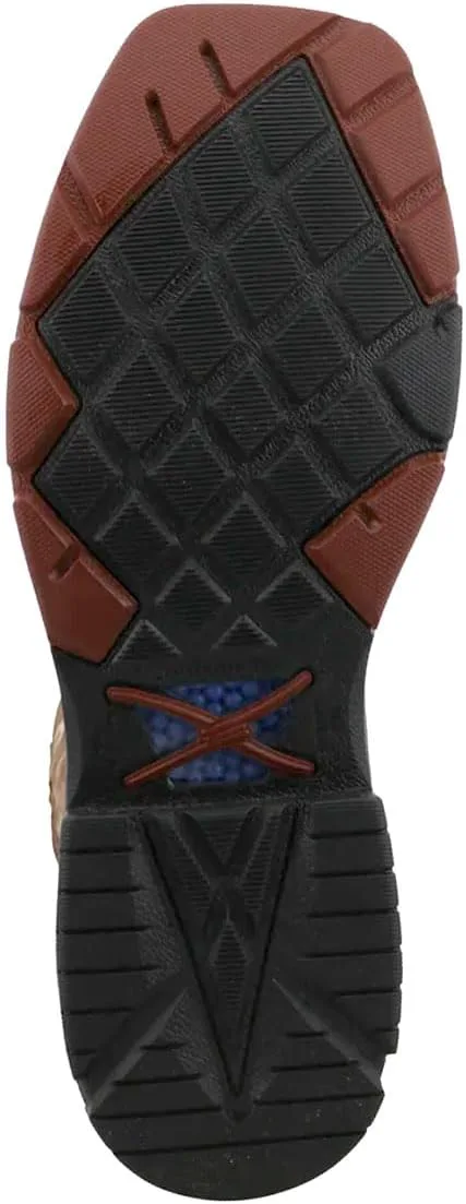 Ботинки Twisted X Men's 12" с металлическим носком в западном стиле, коричневый — фото 3