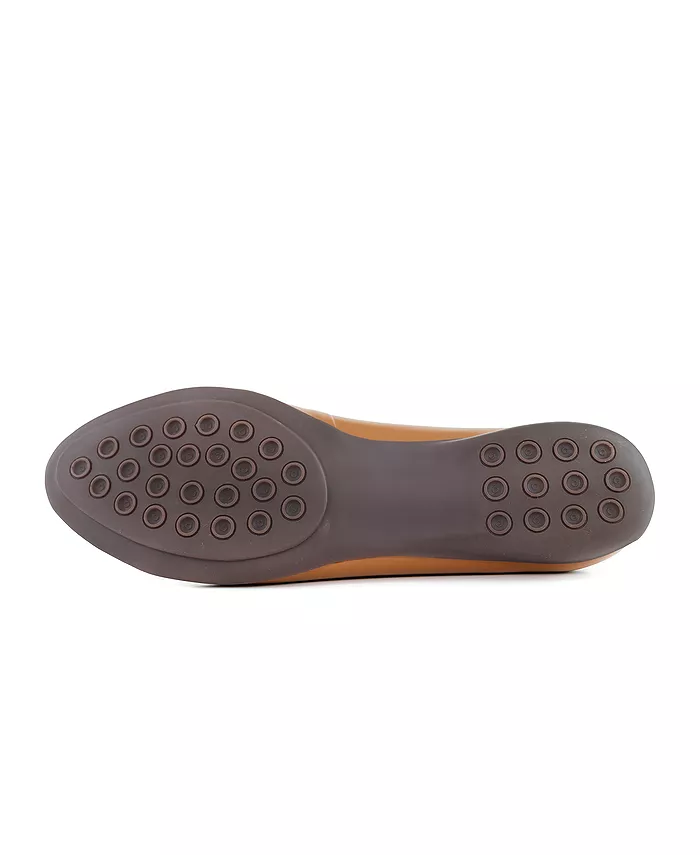 Женские балетки Bedford St Slip On Comfort Marc Joseph New York, коричневый — фото 4