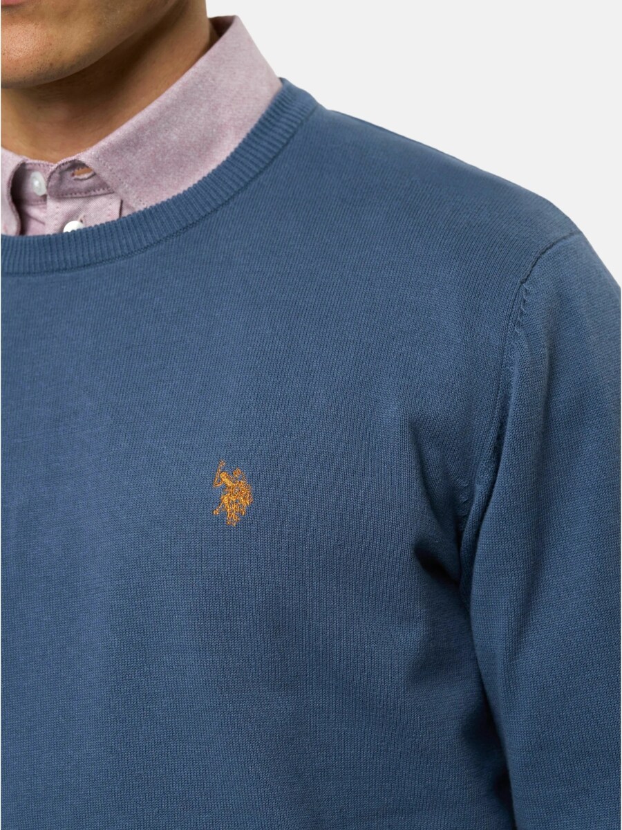 Свитер U.S. POLO ASSN. Adair, Indigo — фото 4