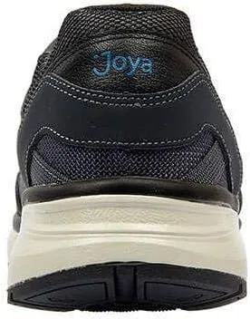 Мужские кроссовки JOYA Tony II темно-синего цвета из нубуковой кожи и сетки, удобные, на шнуровке, темно-синие — фото 4