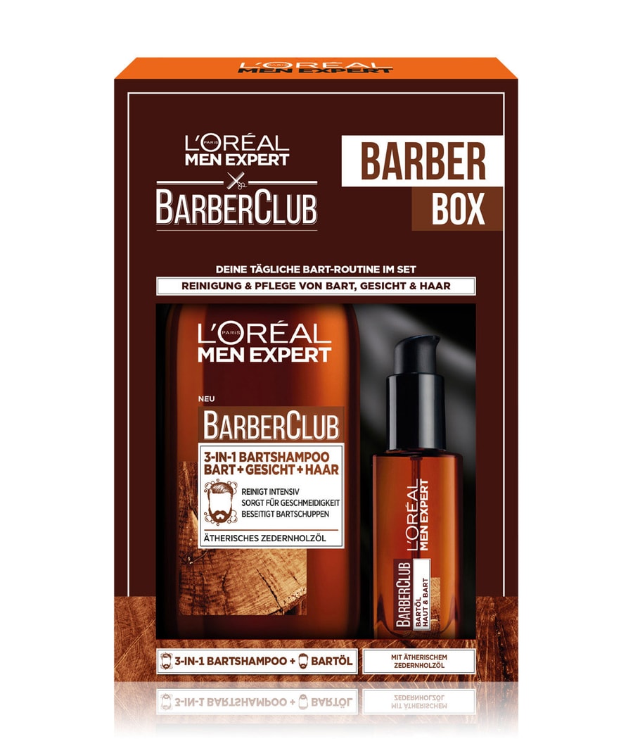 

Набор для ухода за бородой L'Oréal Men Expert Barber Club Box, 1 шт.