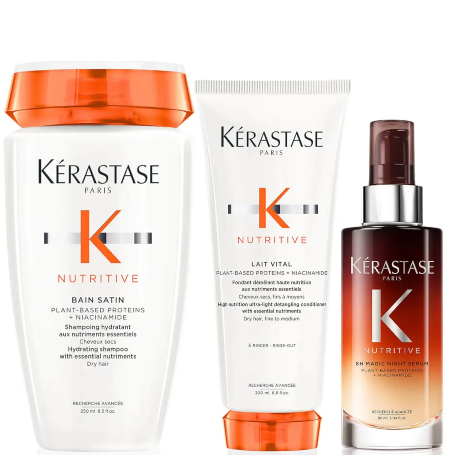 

Nutritive Nourishing Essentials Набор для тонких и средних сухих волос Kerastase