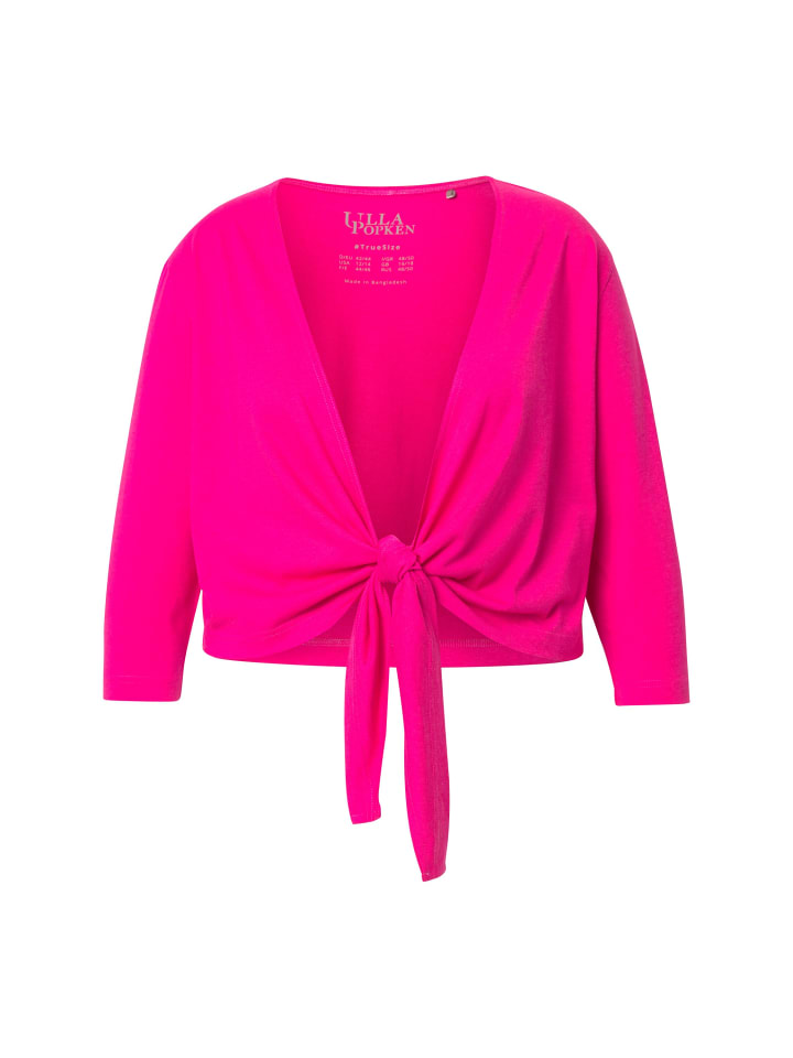 

Футболка Ulla Popken, цвет magentapink