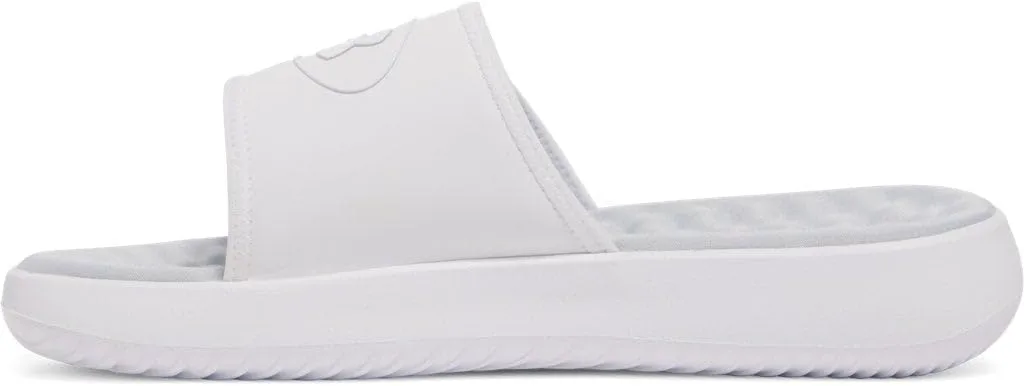 Мужские сандалии Under Armour Ignite Pro 8 Slide, белый/серый — фото 2