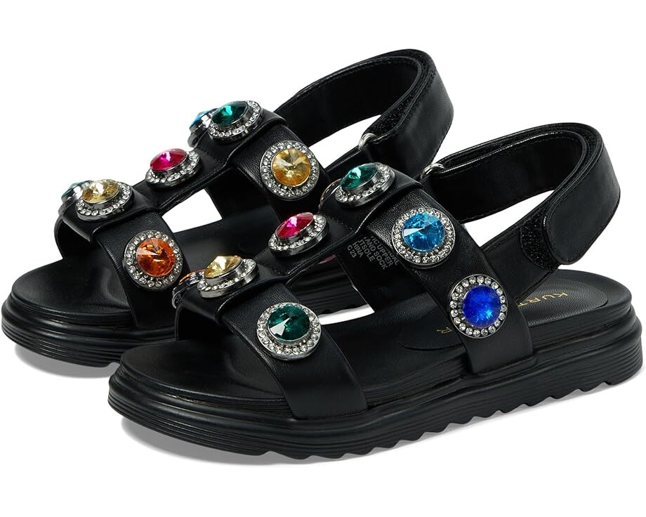 

Сандалии Kurt Geiger London Kids Mini Orson Crystal Sandal, черный