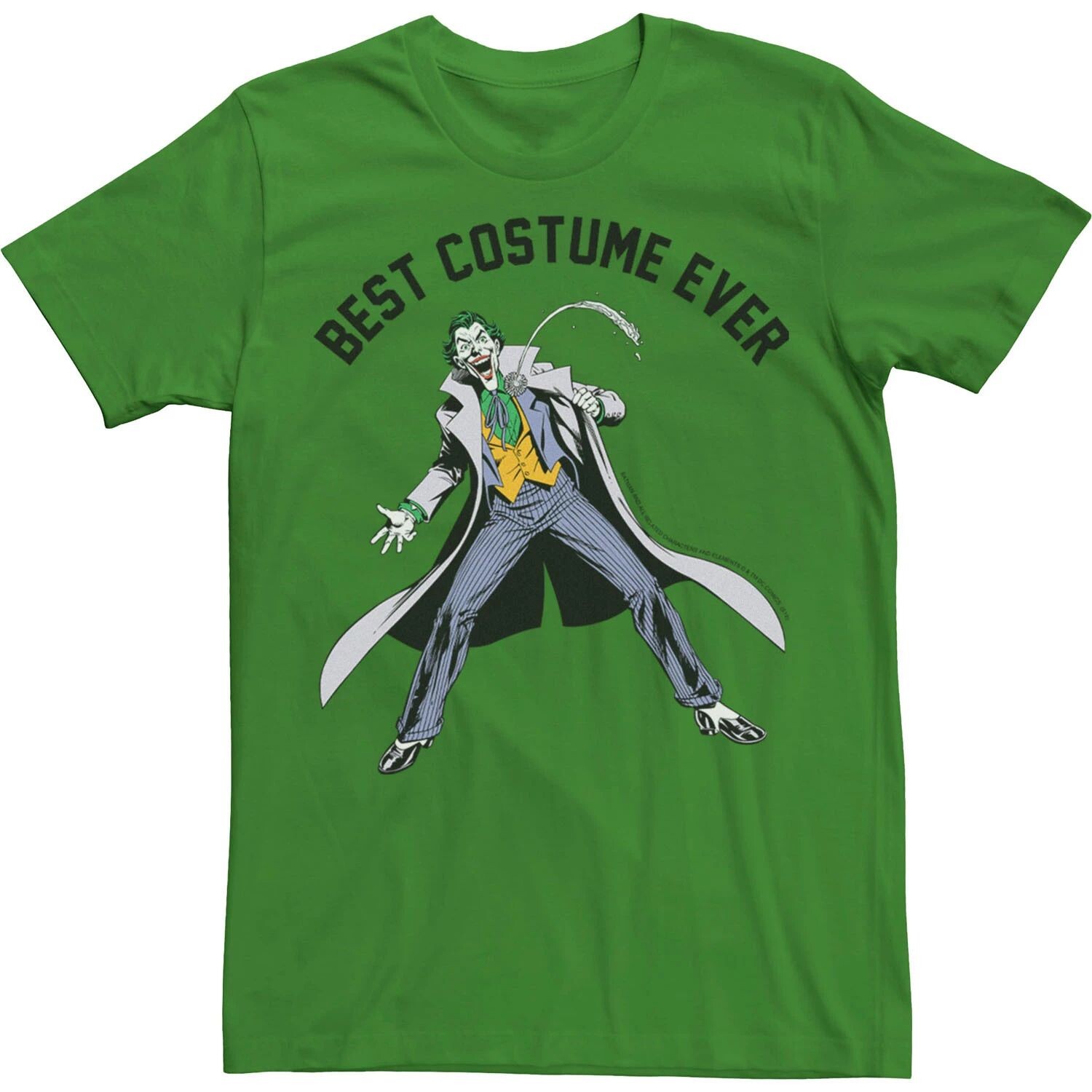 

Мужская лучшая костюмированная футболка DC Comics Joker Licensed Character