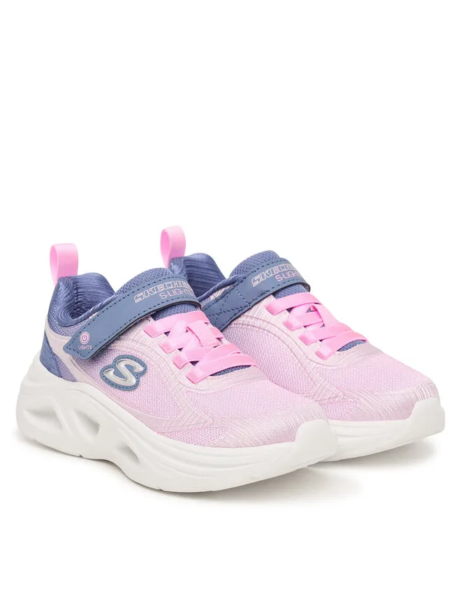 Skechers Кроссовки Sola Glow 2.0 303729L/GYPK розовые — фото 2