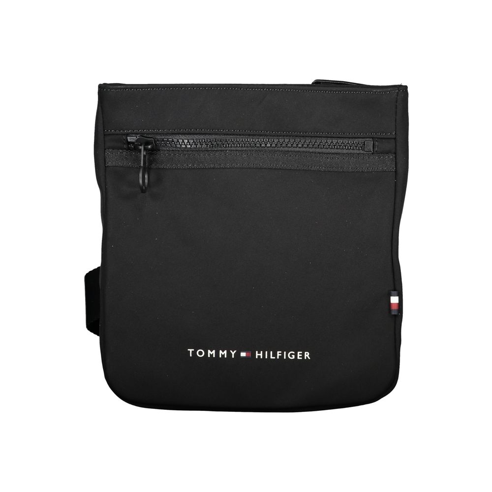 

Черная мужская сумка через плечо из полиэстера Tommy Hilfiger