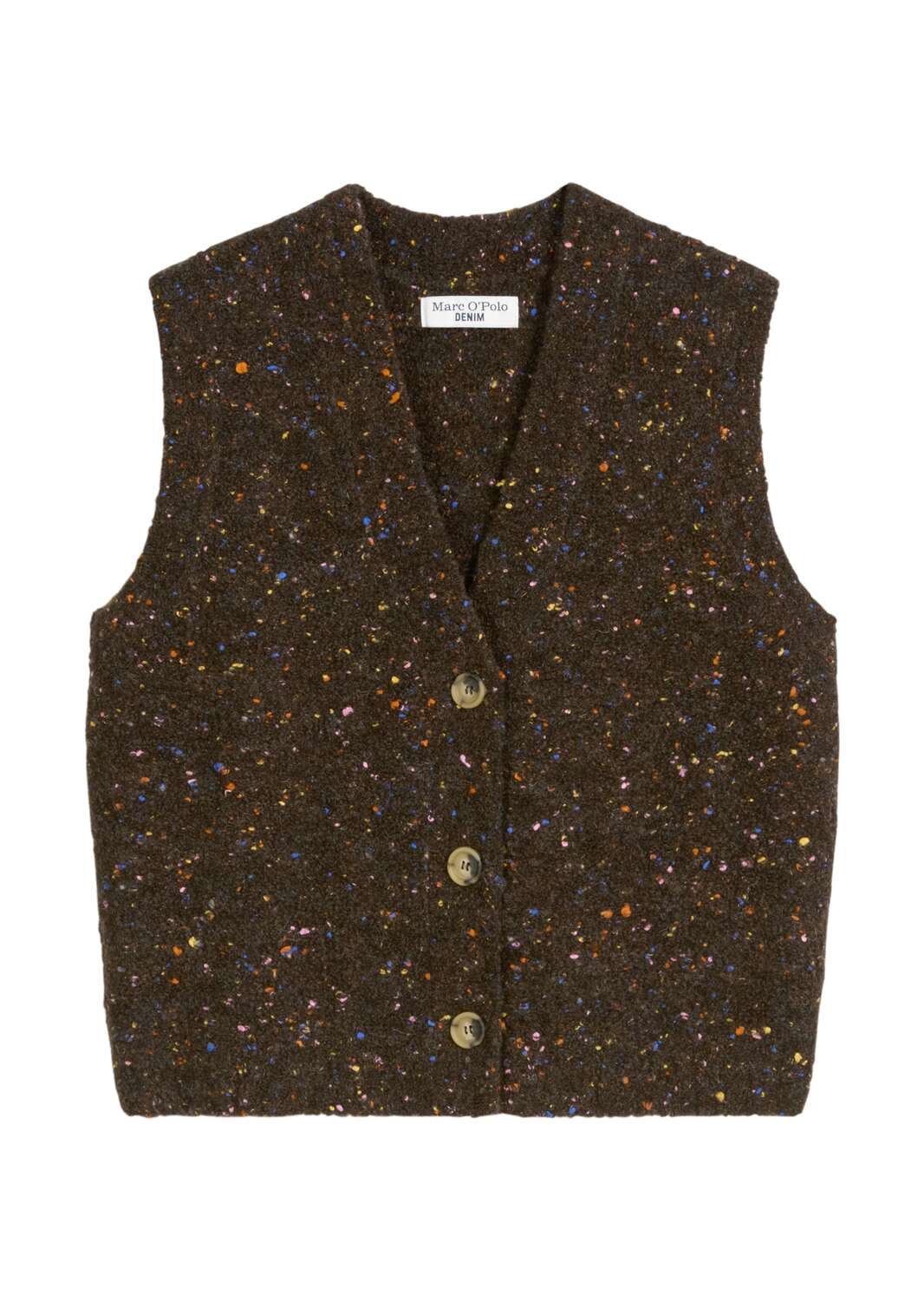 

Marc O'Polo Трикотажный кардикан в темно-коричневом цвете