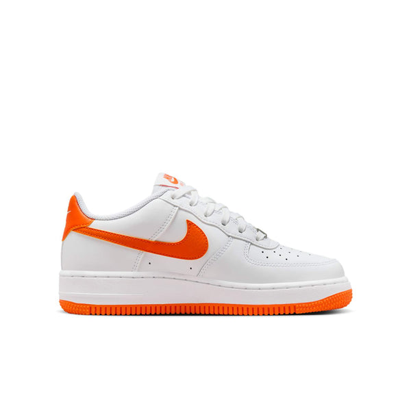 Кроссовки air force 1 'white safety orange' Nike, белый — фото 2