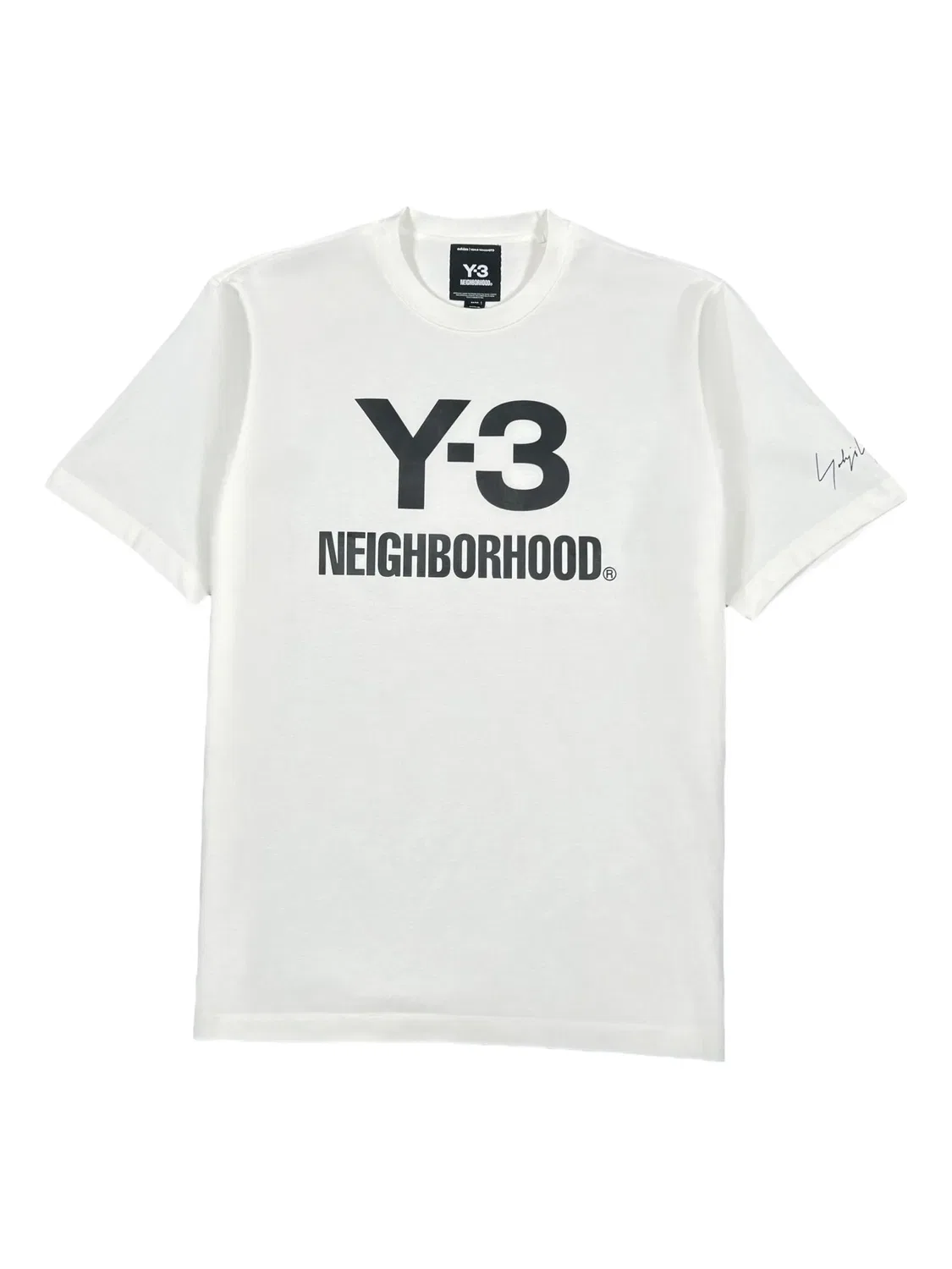 Футболка с логотипом Neighborhood Adidas, белый