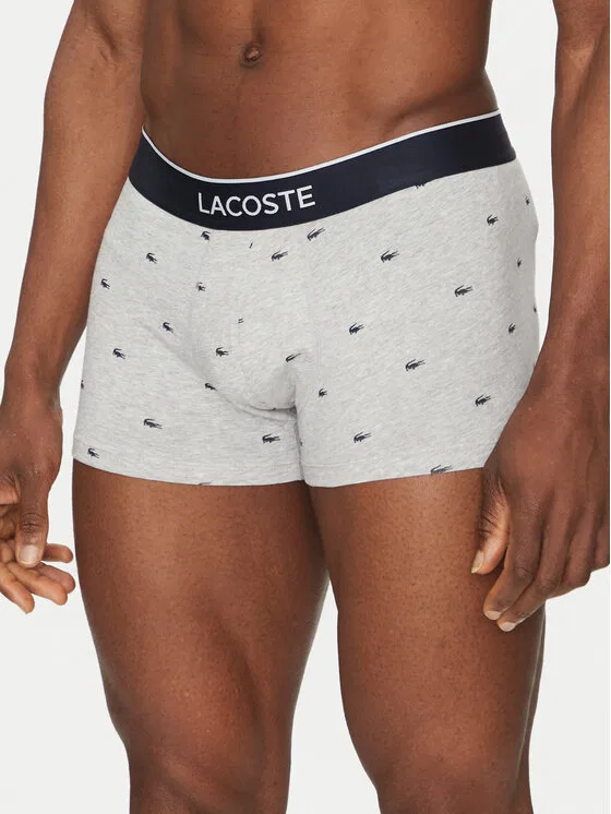 Комплект боксеров Lacoste, 3 шт, мультиколор — фото 2