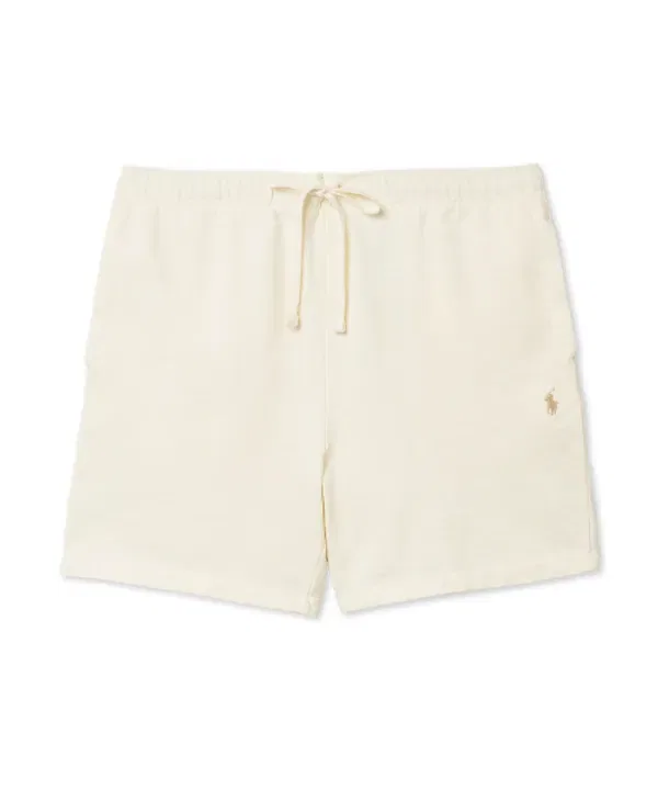 Шорты из флиса с петлевым ворсом, Polo Ralph Lauren, натуральный
