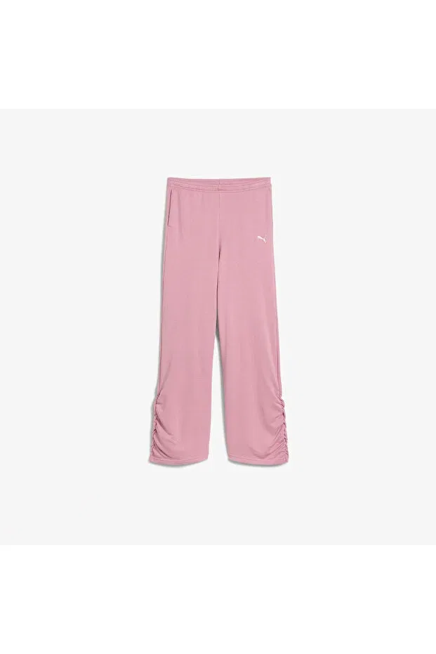 Детские спортивные штаны для мальчиков широкие Puma, 65-Pembe