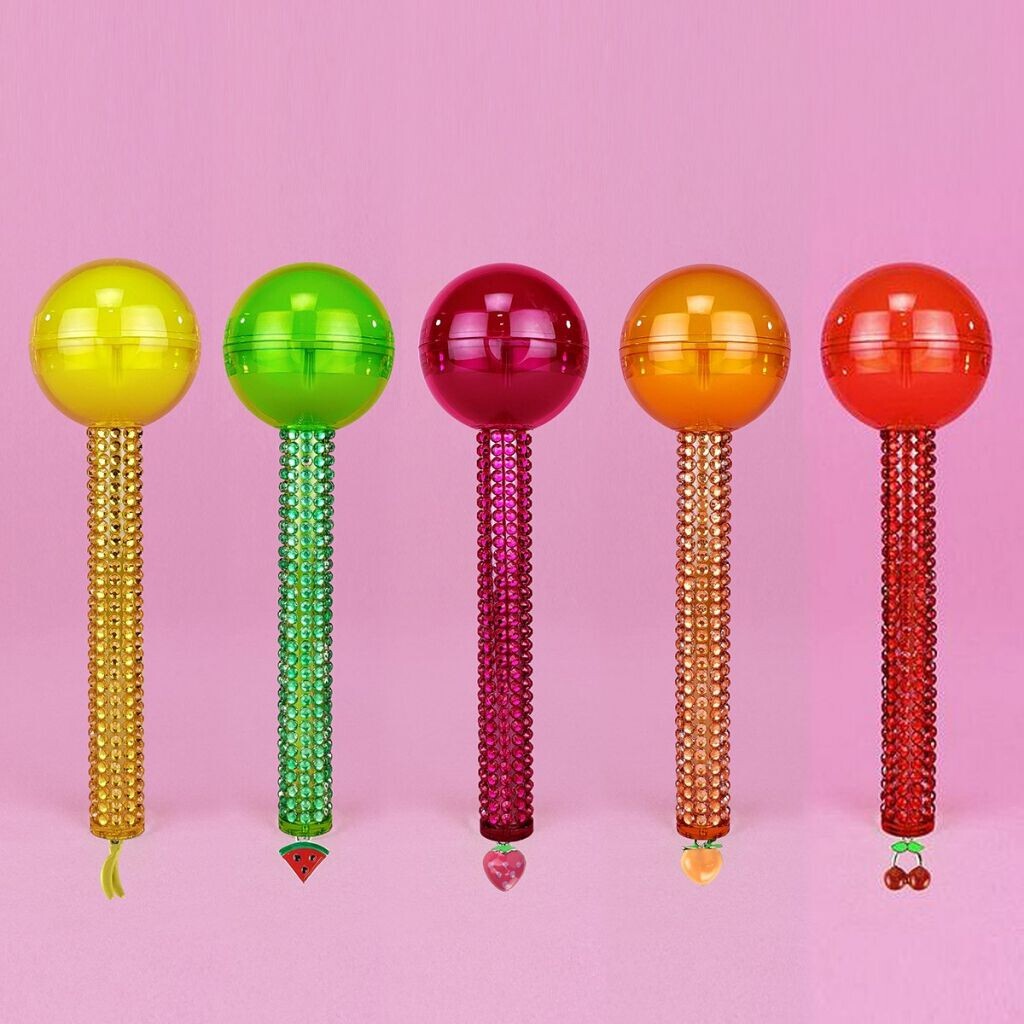 Glossy Pops Jumbo Fruit Salad набор: бальзам для губ и блеск для губ, 5 шт./1 упаковка. — фото 2