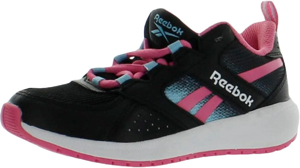 Детские кроссовки для бега Road Supreme 2.0 Reebok, Black/True Pink/Digital Blue