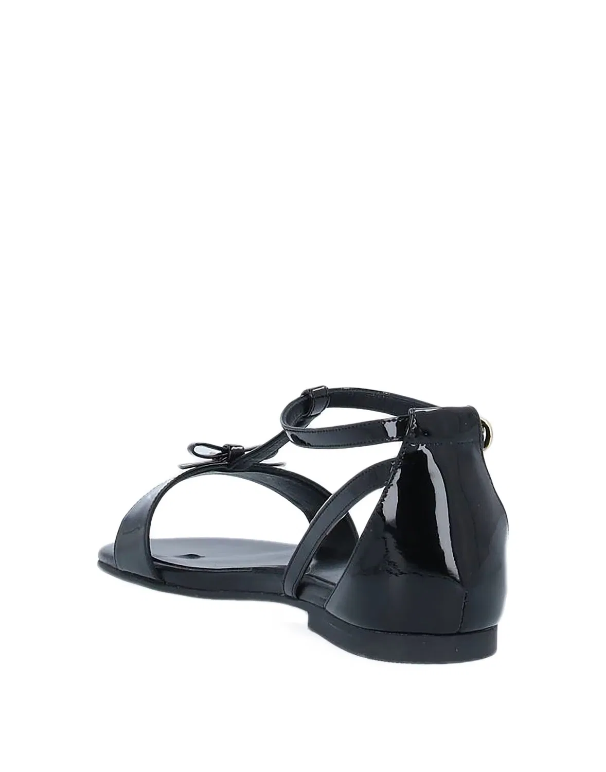 Босоножки-слингбэк с бантом Dolce&Gabbana, черный — фото 3
