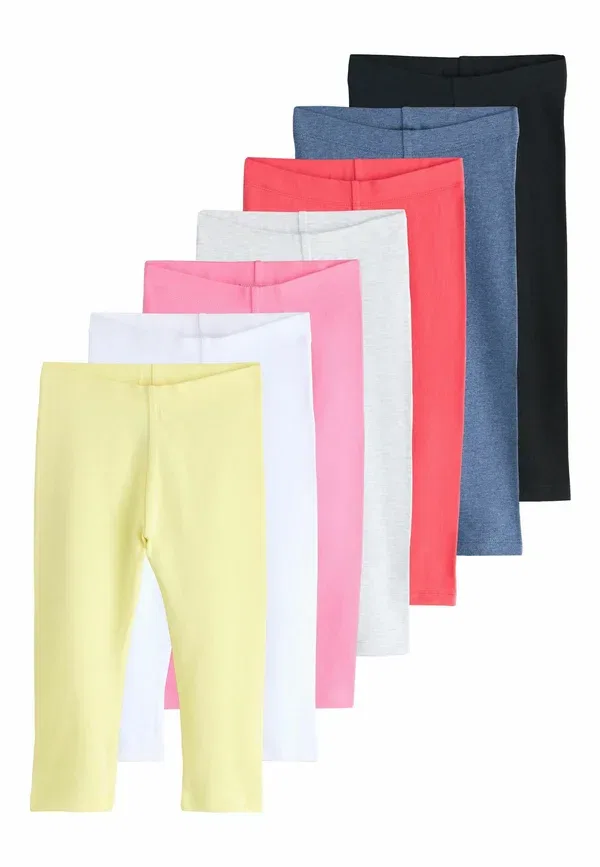 Леггинсы из хлопка с эластаном 7 pack - leggings - trousers Next multi, мультиколор