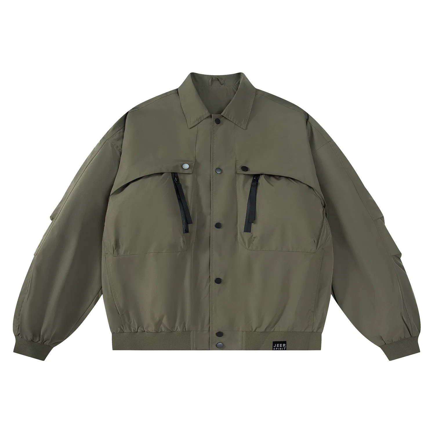 Детская куртка с лацканами JEEP SPIRIT, Army Green