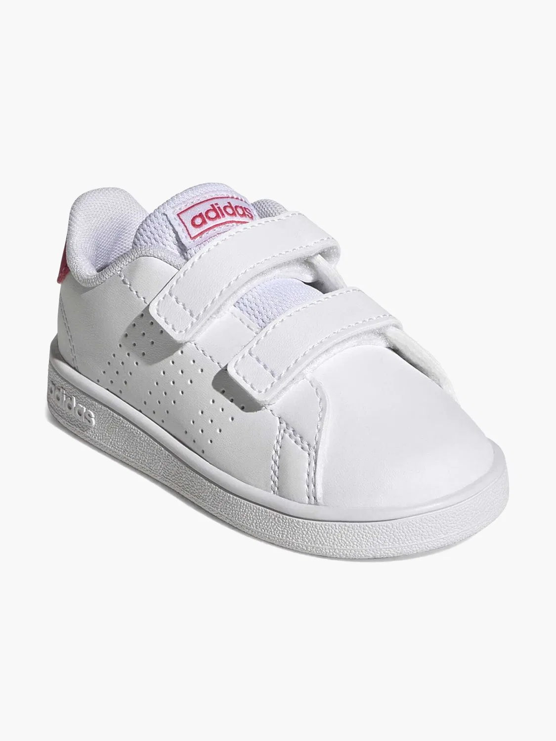 Детская кроссовка с липучкой Adidas, белый — фото 3