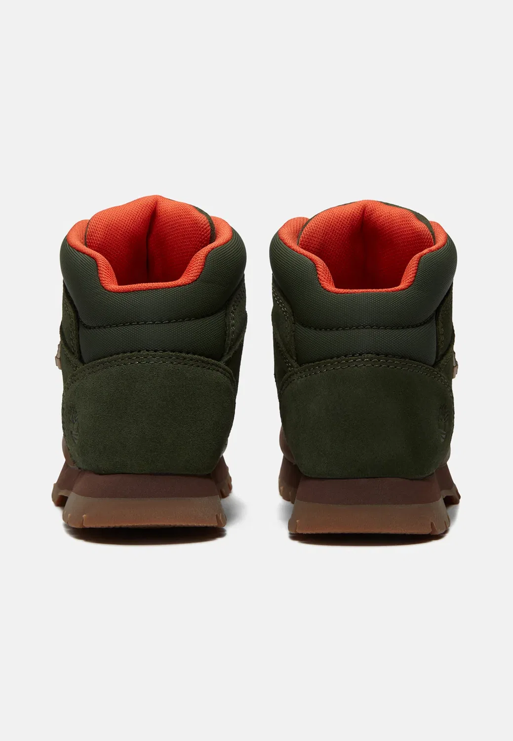 Ботинки средней высоты на шнуровке. - Ботильоны на шнуровке Timberland, Dark Brown — фото 4