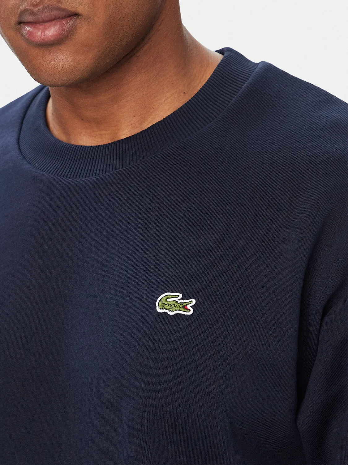 Мужская толстовка стандартного кроя Lacoste, темно-синий — фото 4