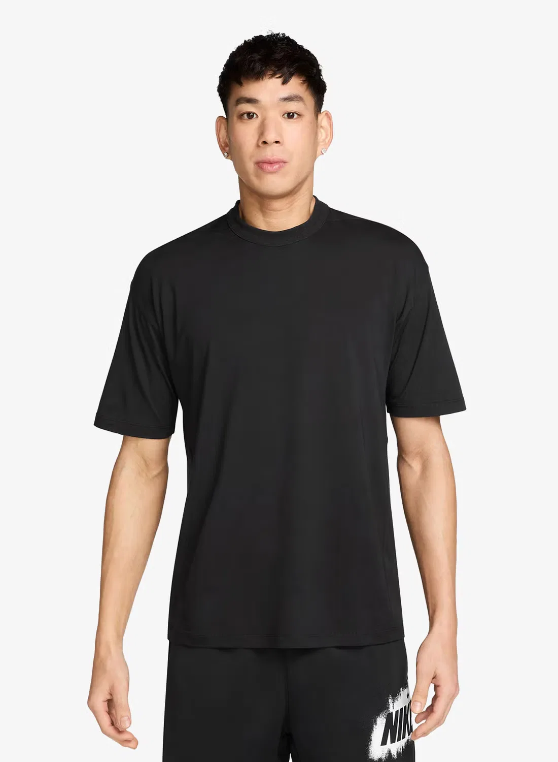 Футболка легкая с технологией Dri-Fit 24.7 Nike, черный