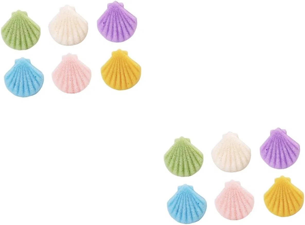 Губка для лица Konjac, 12 шт, MAGICLULU — фото 2