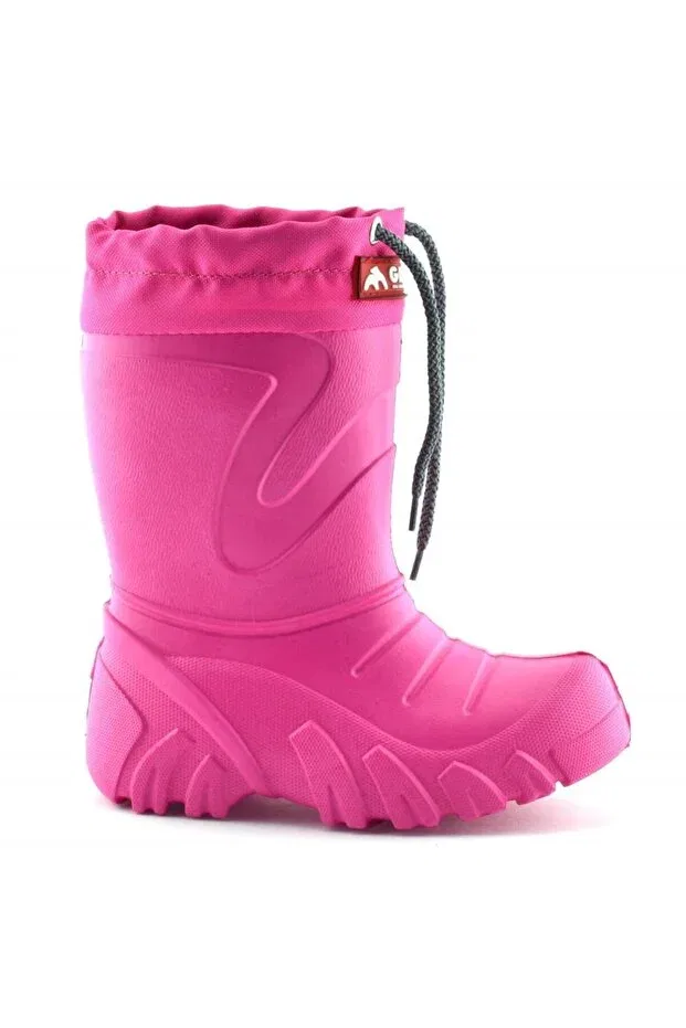 Детские сапоги для мальчиков с принтом Grizzly eva kids furry navy blue rain boots Lemigo, Multicolor — фото 3