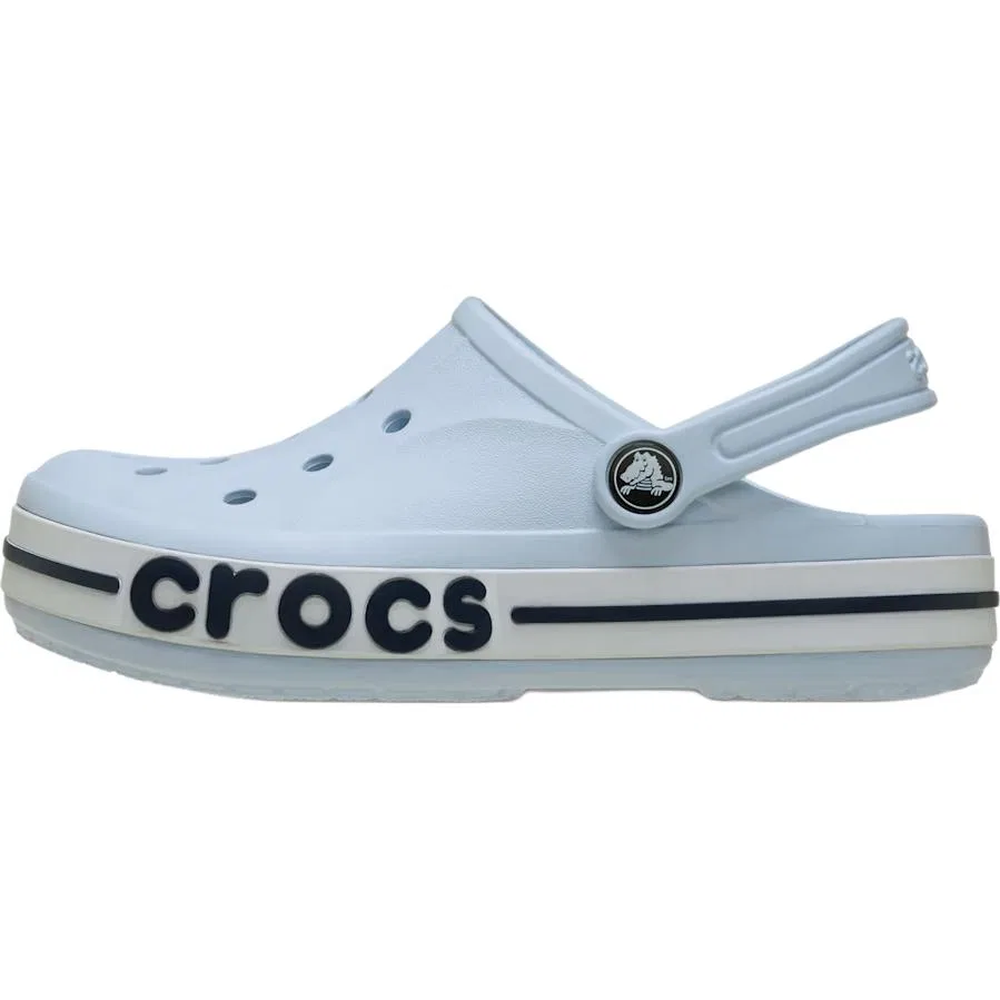 Детские сандалии-клоги с ремешком Bayaband Clog Blue Black Crocs, Blue Black