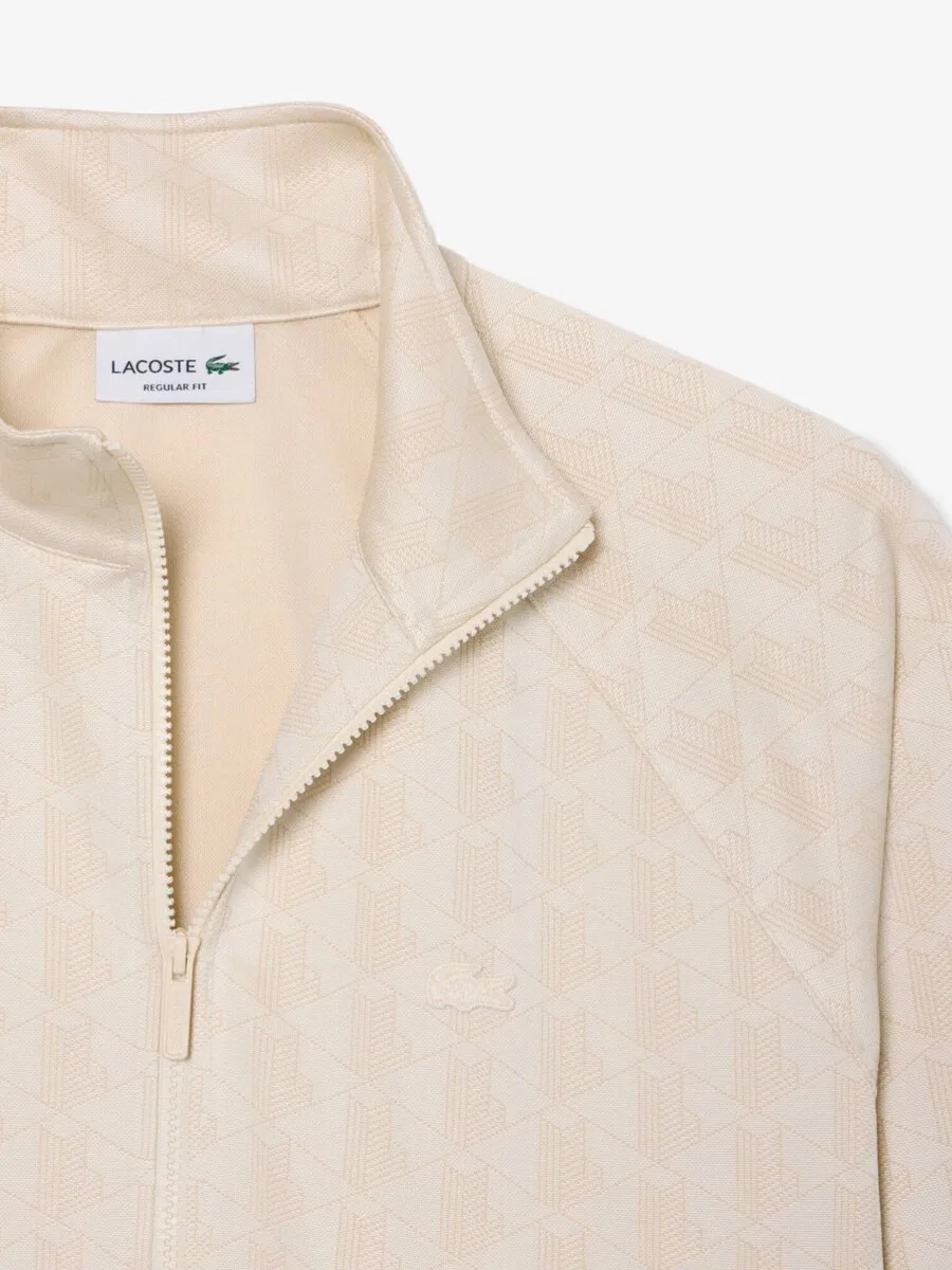 Худи на молнии LACOSTE, бежевый — фото 2