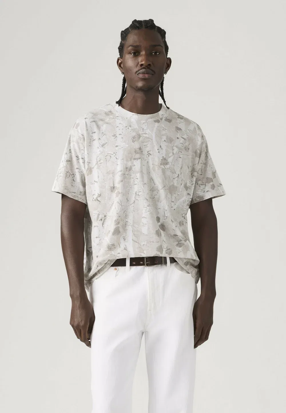 Простая футболка Levi'S, Sheen Wash Nightfall Navy Neutrals — фото 4