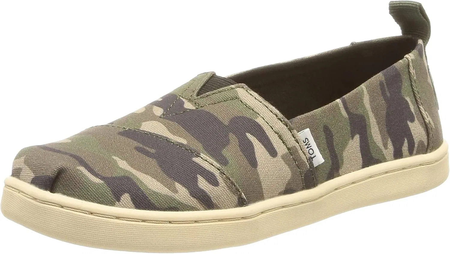 Детские туфли-лоферы Alpargata TOMS, Classic Camo