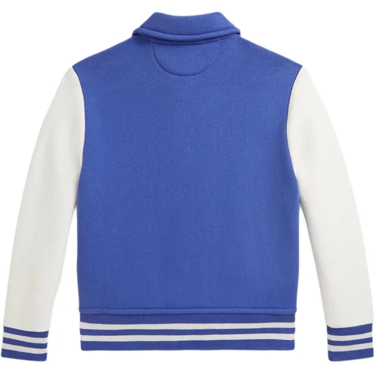 Детская куртка хлопковая Polo Ralph Lauren, Blue White — фото 3