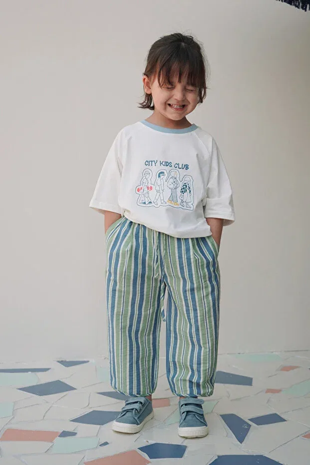 Детская футболка без рукавов реглан Mioma Kids, Ecru