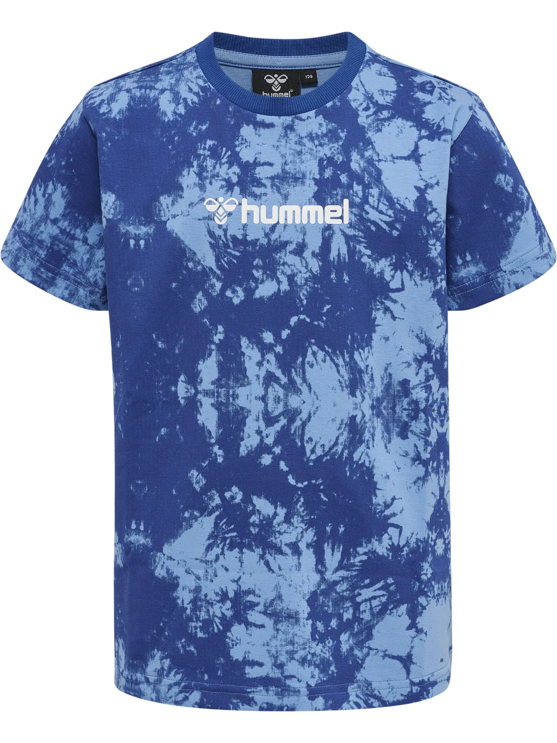Детская футболка с батик-принтом Hmlbay Lifestyle Hummel, Blau