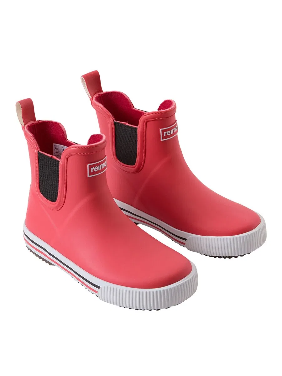 Резиновые сапоги Reima 'Ankles' красного цвета — фото 3