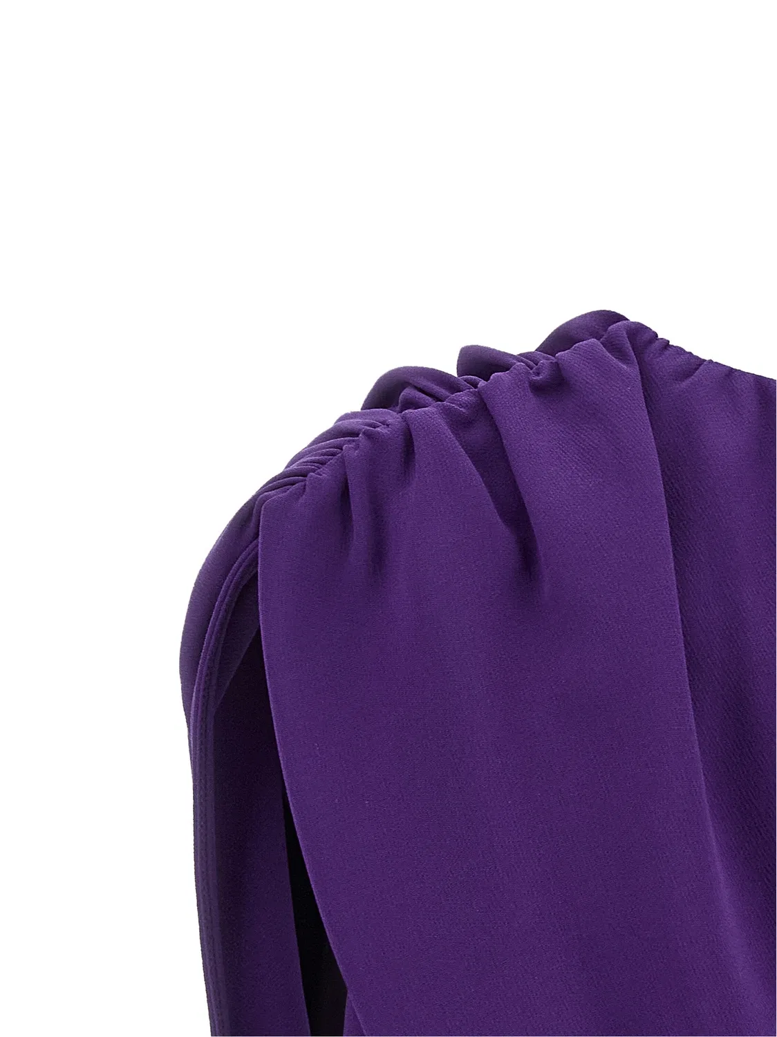 Топ-накидка Balenciaga, фиолетовый — фото 4