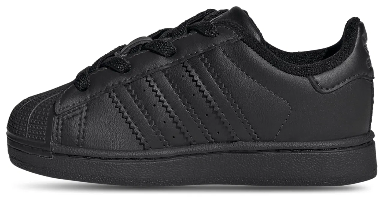 Кроссовки для мальчиков Superstar II Adidas, черный — фото 2