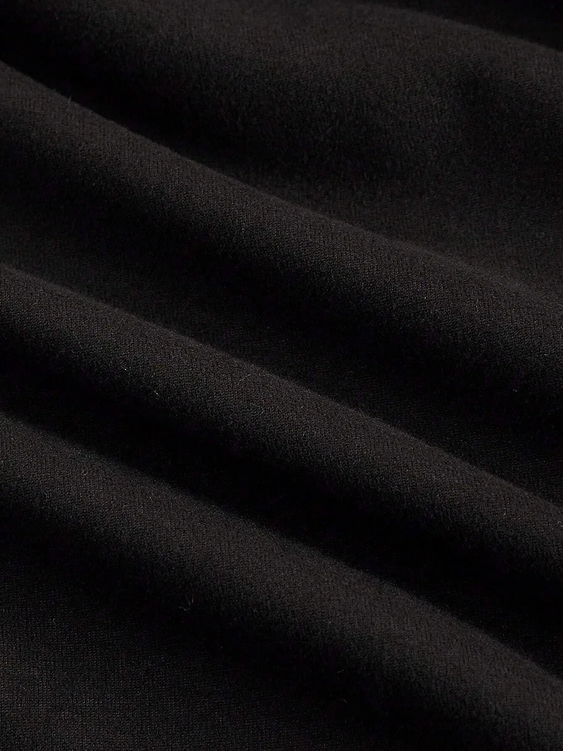 Женское элегантное миди-платье с воротником-стойкой, Black — фото 4