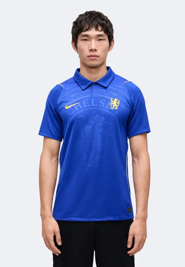 Футболка поло с технологией Dri-fit, Cfc, Nike Performance, Bright Blue, Midwest Gold-Coloured, ярко-синий