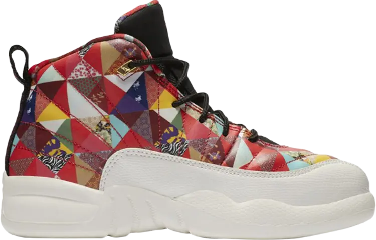 

Кроссовки Air Jordan 12 Retro PS Chinese New Year 2019, разноцветный, Коричневый, Кроссовки Air Jordan 12 Retro PS Chinese New Year 2019, разноцветный