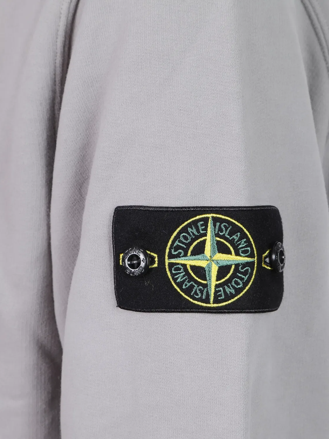 Спортивная куртка 6100066 из органического хлопка Stone Island, серый — фото 3