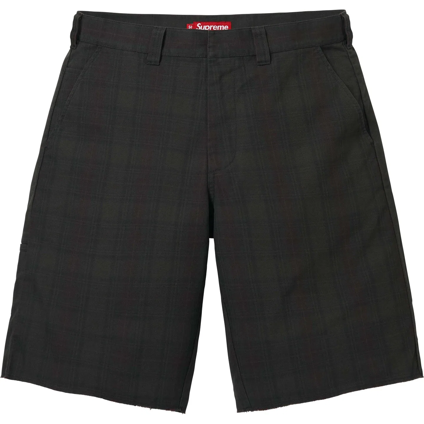 Шорты повседневные SS26 Supreme, Black Plaid