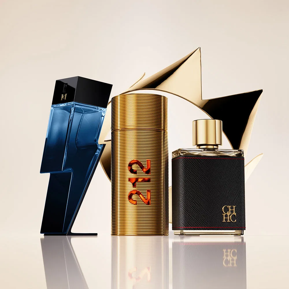 Подарочный набор мужской парфюмерии Bad Boy Cobalt Carolina Herrera, 3 предмета — фото 4