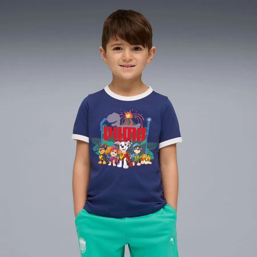 Детская футболка с длинным рукавом Puma x Paw Patrol, Синий
