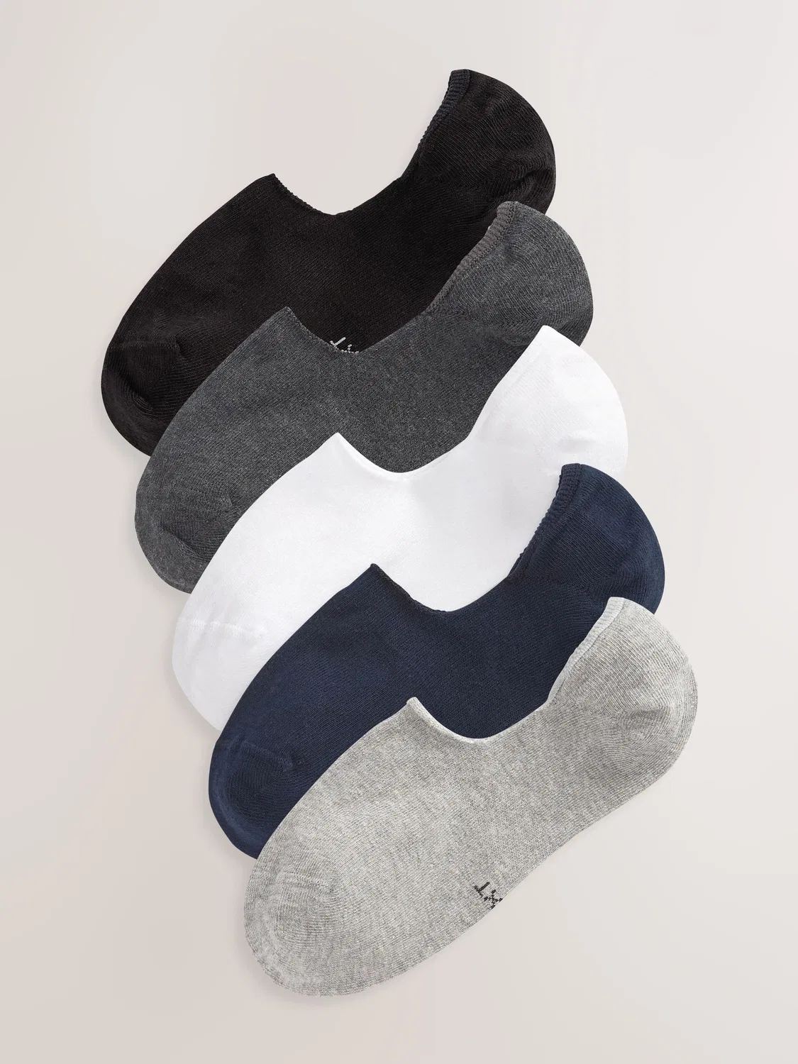 Носки невидимые Multi Invisible Trainers Socks Next, мультиколор
