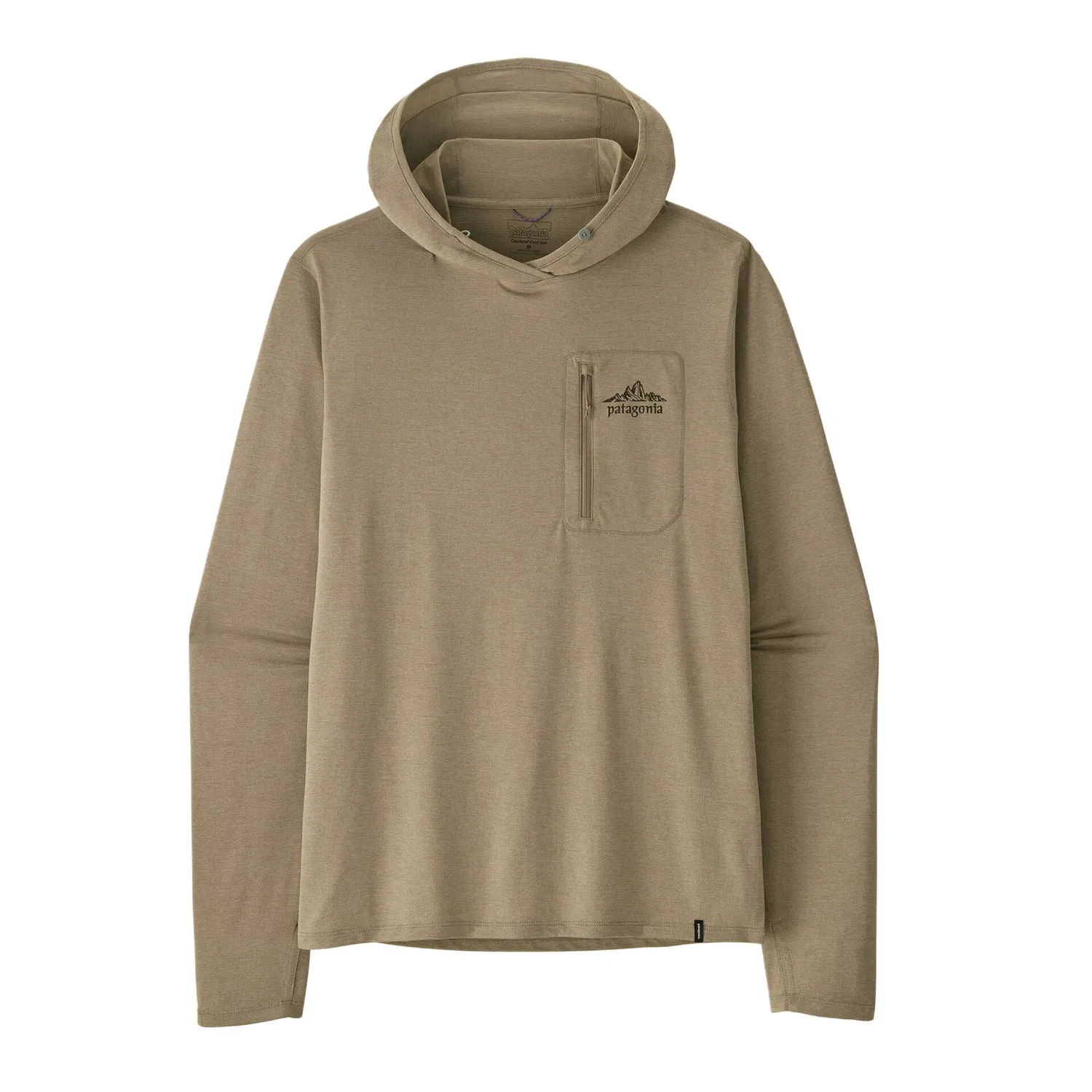 Мужская быстросохнущая одежда Capilene Quick Dry Clothing Patagonia, Coyote Brown Classic Tan X-Dye/WBTX — фото 4